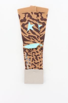 Golden Goose sokken GUP00912.P000760 lion/rum