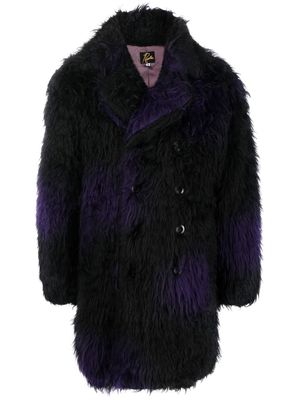 Needles manteau en fourrure artificielle - Noir