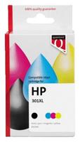 Inktcartridge quantore hp 301xl ch563 ch564 zwkl