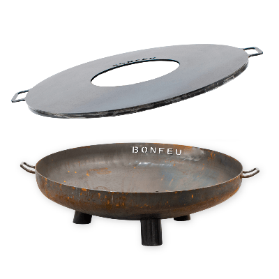 Pakketdeal BonFeu BonBowl 100 + BonPlancha 100