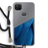 Pauw: Pixel 4a Transparant Hoesje met koord