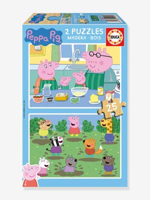 Puzzel 2*25p Peppa Pig EDUCA meerkleurig