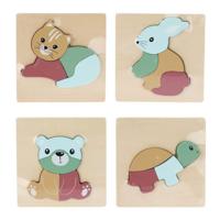 Houten Puzzel Dier