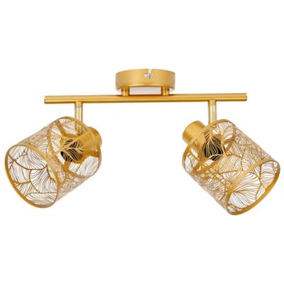 Ostaria Plafondlamp Calathea - goud - metaal - bewerkt - E27 - interieur decoratie - binnen