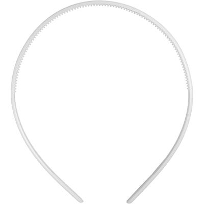 Creativ Company Haarbanden, b: 8 mm, wit, 5 stuk/ 1 doos