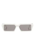 VAVA Eyewear x Suzanne Ciani lunettes de soleil à monture rectangulaire - Blanc