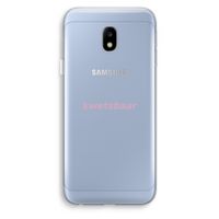 kwetsbaar: Samsung Galaxy J3 (2017) Transparant Hoesje