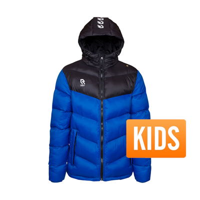 Robey - Performance Padded Jas - Blauw/ Zwart - Kinderen