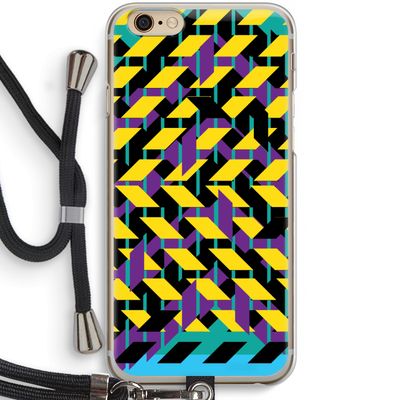 Skew Bee 3: iPhone 6 / 6S Transparant Hoesje met koord