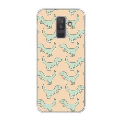 Dinos: Samsung Galaxy A6 Plus (2018) Transparant Hoesje