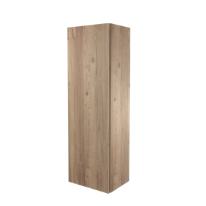 Storke Edge zwevende badkamerkast ruw eiken 40 x 30 x 125 cm