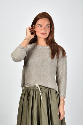 Weekend Max Mara trui Gelada 001 sand metal