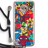No Rules: Motorola Moto G6 Transparant Hoesje met koord