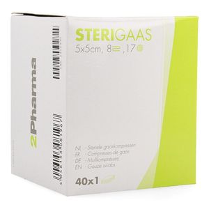 Sterigaas Kp Ster 8l 5,0x 5,0cm 40x1