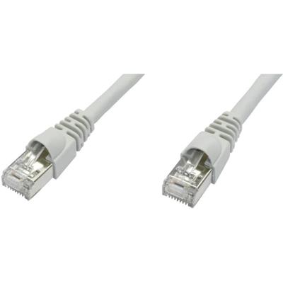 TELEGÄRTNER patchkabel S/FTP, Cat.6A, LSOH, grijs, 10 m