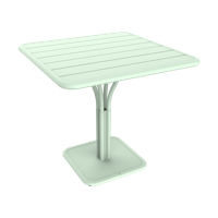 Fermob Luxembourg tuintafel kolom 80x80 cm Ice Mint Fermob Luxembourg tuintafel kolom 80x80 cm Ice Mint