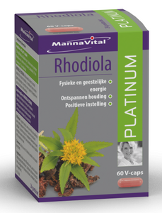 Mannavital Rhodiola Platinum