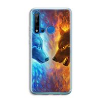 Fire & Ice: Huawei P20 Lite (2019) Transparant Hoesje