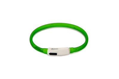 Beeztees Beeztees Safety Gear Dogini Hondenhalsband USB Groen 35x1cm