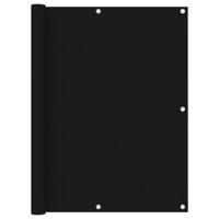 Balkonscherm 120x300 cm oxford stof zwart
