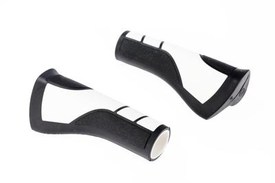 Westphal handvat #443, 120mm, zwart/wit