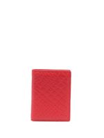 Comme Des Garçons Wallet portefeuille en cuir embossé - Rouge