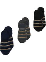 Paul Smith lot de trois paires de chaussettes Signature Stripe - Noir