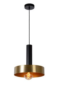 Lucide Giada hanglamp 30cm 1x E27 goud mat