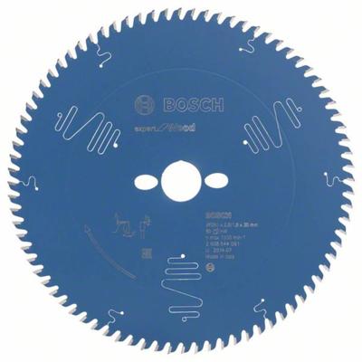Bosch Accessories Expert for Wood 2608644091 Cirkelzaagblad 260 x 30 x 1.8 mm Aantal tanden: 80 1 stuk(s)