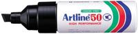 Permanent marker Artline 50N zwart