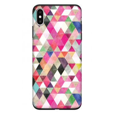 Gekleurde driehoekjes: iPhone XS Max Tough Case