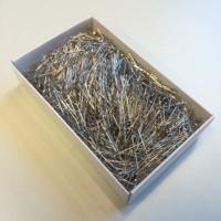 Textielspelden 30mm blank(messing) 500gr