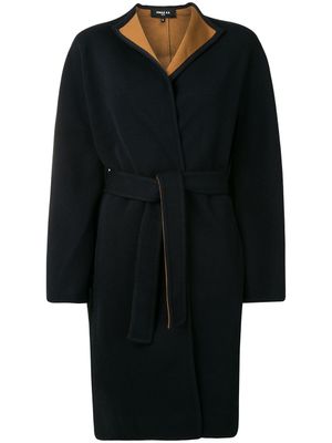 Paule Ka manteau à taille ceinturée - Bleu