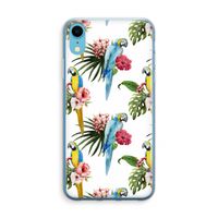 Kleurrijke papegaaien: iPhone XR Transparant Hoesje