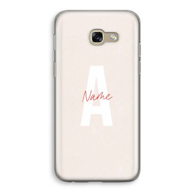Strawberry Milkshake: Samsung Galaxy A5 (2017) Transparant Hoesje