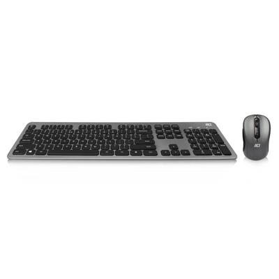ACT draadloze set met toetsenbord en muis (qwerty/us layout)