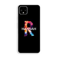 Abstract Spectrum: Pixel 4 XL Transparant Hoesje