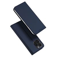 Dux Ducis - iPhone 15 Pro Max - Slim bookcase hoesje - Donkerblauw