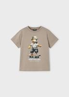 Mayoral Zomer t-shirt S/S jongens - zand