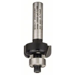 Bosch Accessories 2608628361 Halfrondprofielfrees Hardmetaal Lengte 53 mm Afmeting, Ø 20.7 mm Schachtdiameter 8 mm