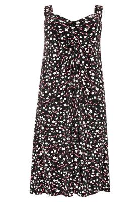 Yoek Jurk BELLIS | Zwart | Maat 54/56