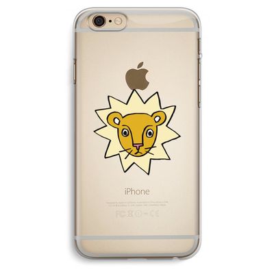 Kleine leeuw: iPhone 6 Plus / 6S Plus Transparant Hoesje