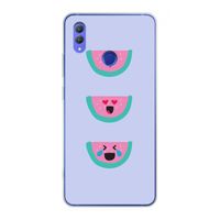 Smiley watermeloen: Honor Note 10 Transparant Hoesje