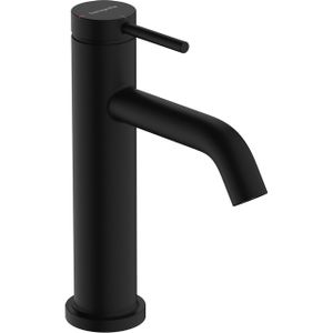 Hansgrohe Tecturis Wastafelmengkraan - coolstart - zonder waste - 11.6cm uitloop - zwart mat 73312670