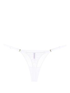 Maison Close string Mini à design transparent - Blanc