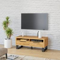 Home365 TV-meubel Halmstad - 2 lades - Wotan Eiken