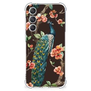 Samsung Galaxy S23 FE Case Anti-shock Pauw met Bloemen