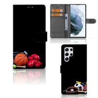 Samsung Galaxy S22 Ultra Wallet Case met Pasjes Sports