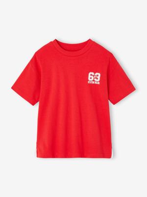T-shirt jongens sport rood