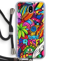 Represent: Samsung Galaxy J5 (2017) Transparant Hoesje met koord